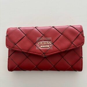 GUESS Red Quilted Women's Bag